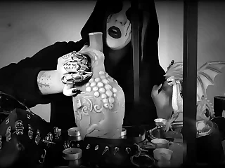 Dredda's sexy horror museun. Part 3, Horny and squirting ancient demonic girl